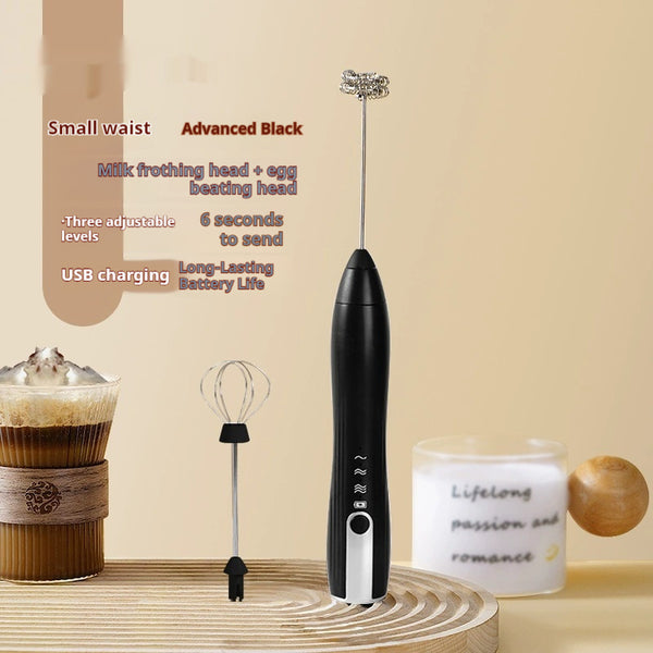 Milk Frother Coffee Blender Handheld Electric Stirring Rod