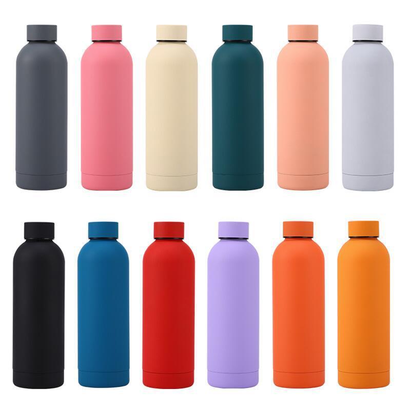 Stainless Steel Vacuum Cup Outdoor Portable Large Capacity Sports Water Bottle