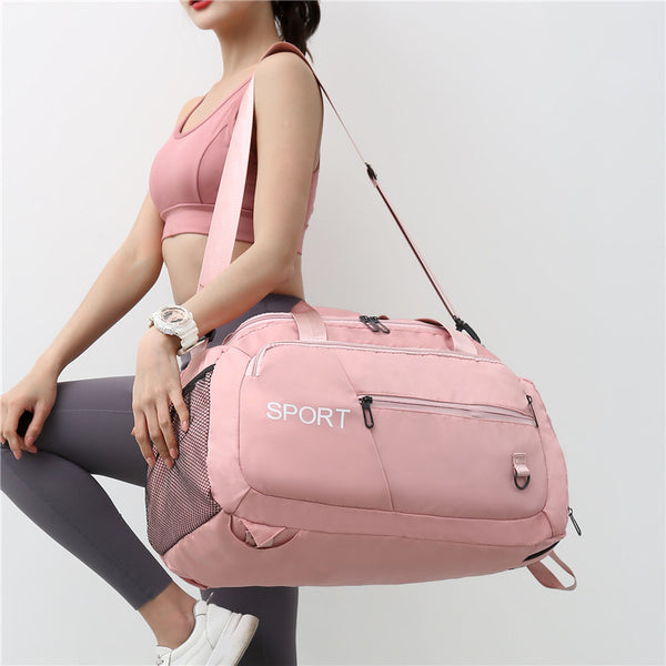 Women's Fashion Casual Large Capacity Fitness Travel Bag